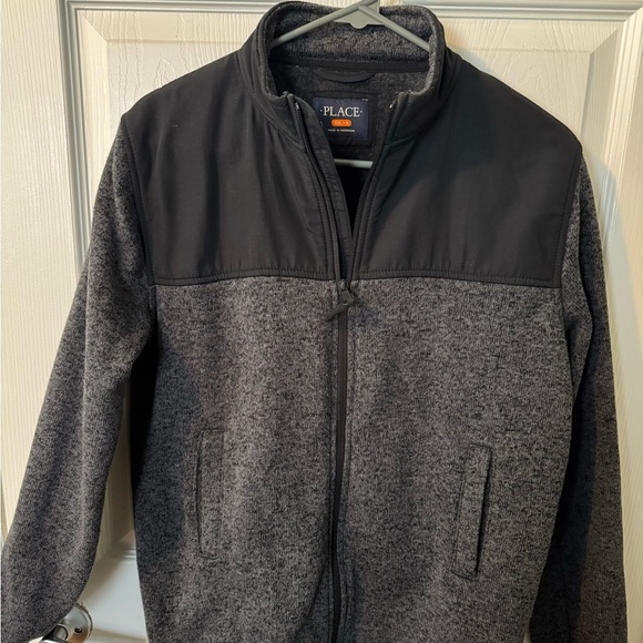 Boys Sweater Fleece Trail Jacket - Picture 1 of 3